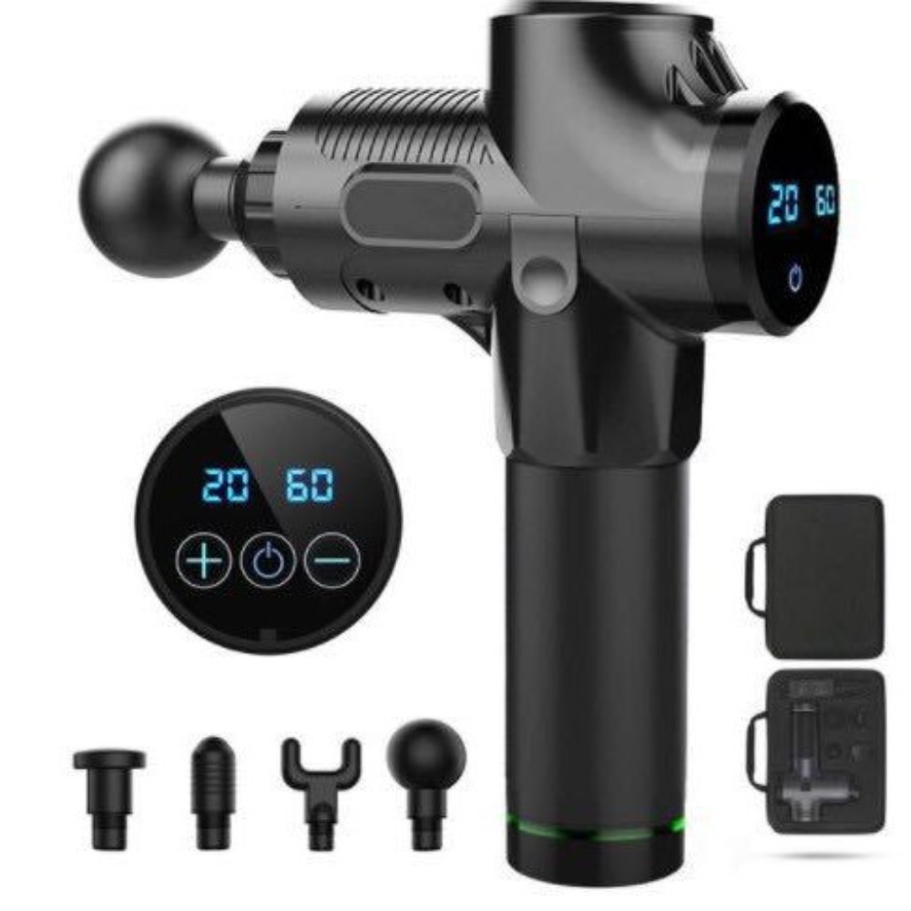 Sports Equipment For Home - Portable Percussion Fascia Massager Gun Muscle