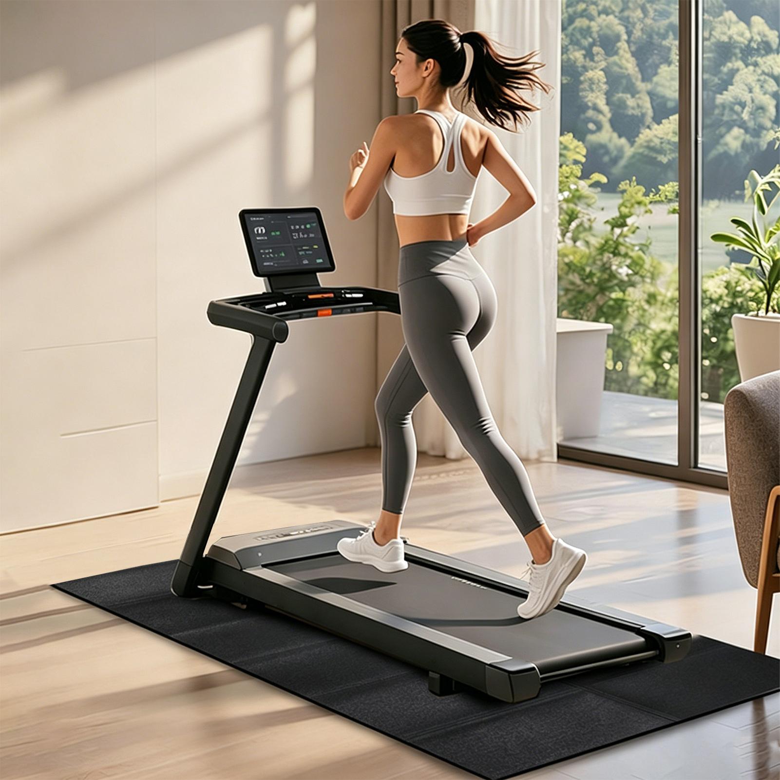 Treadmill Mat Vibration Absorb - Sports Equipment For Home ulasan dan harga