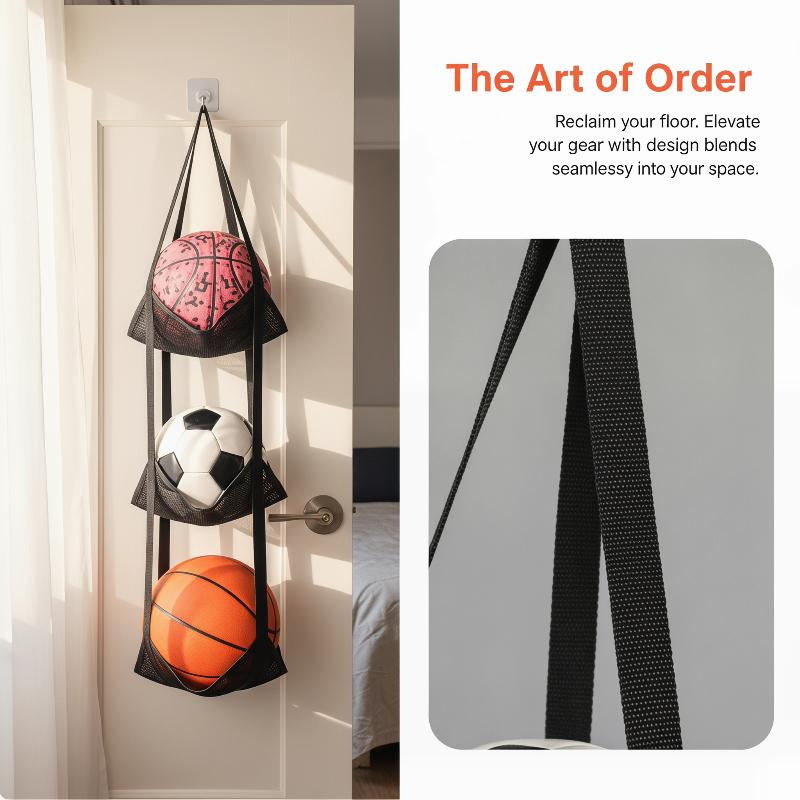 Wall Mounted Basketball Storag - Sports Equipment Organizer ulasan dan harga