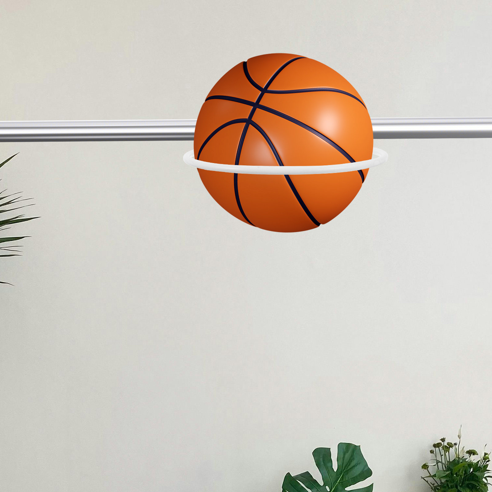 5Pcs Wall Mounted Sports Equip - Sports Equipment Organizer Rack ulasan dan harga