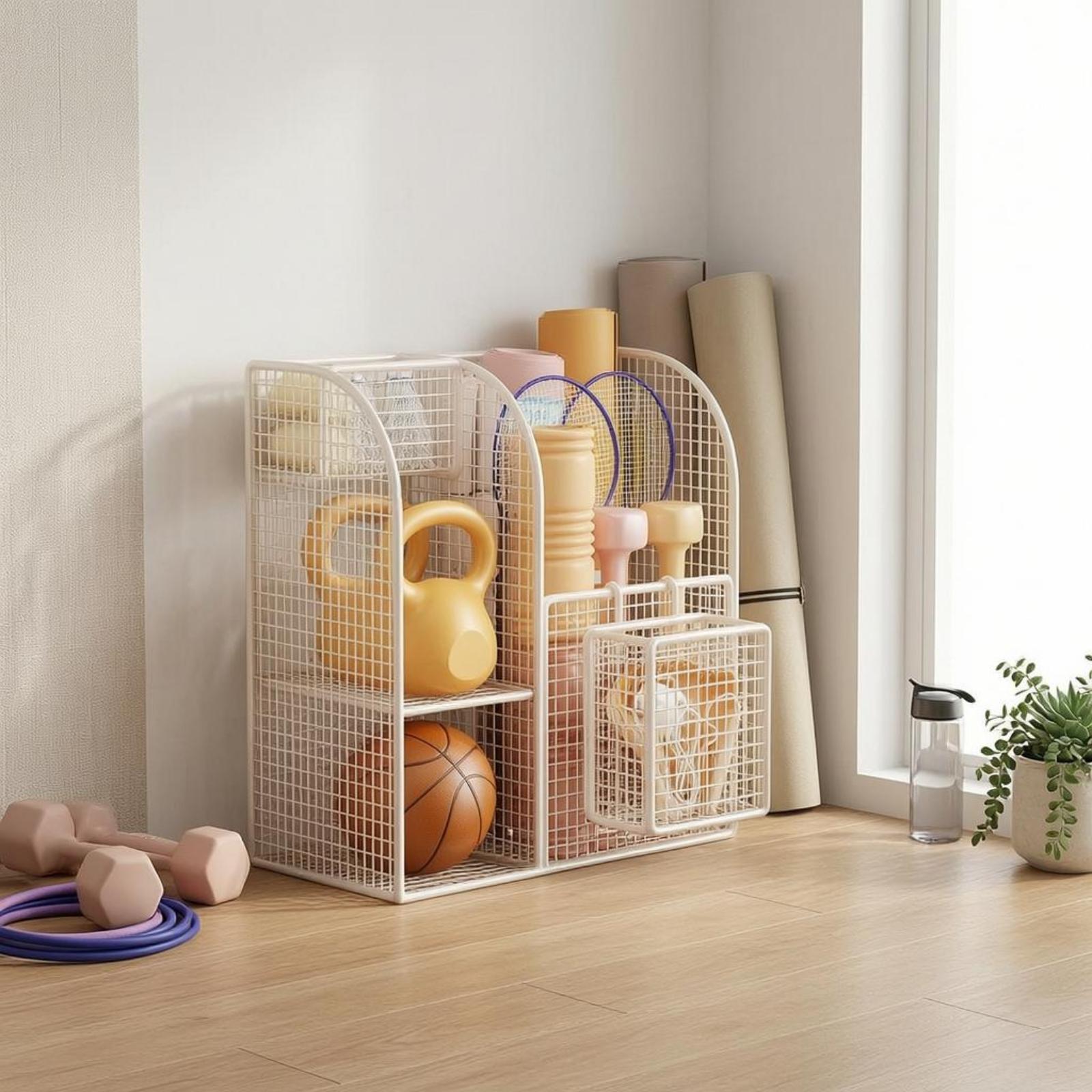 Multi Section Metal Wire Stora - Sports Equipment For Home ulasan dan harga