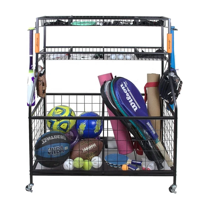 2026 Garage Sports Equipment S - Sports Equipment Organizer Rack ulasan dan harga