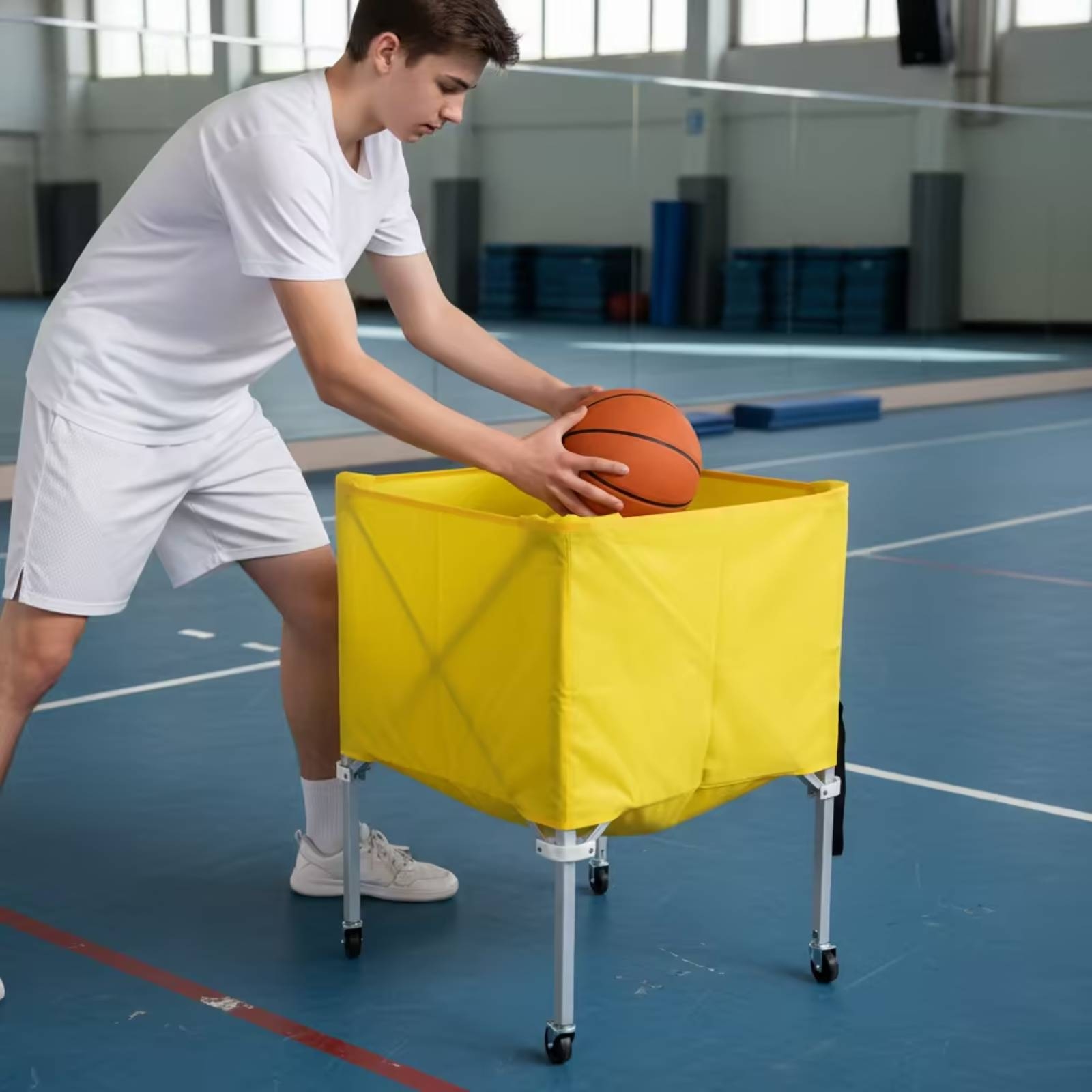 Collapsible Ball Cart Lightwei - Sports Equipment Organizer ulasan dan harga