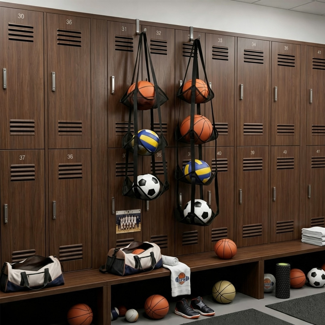 Heavy-Duty Ball Storage Hangin - Sports Equipment Organizer ulasan dan harga