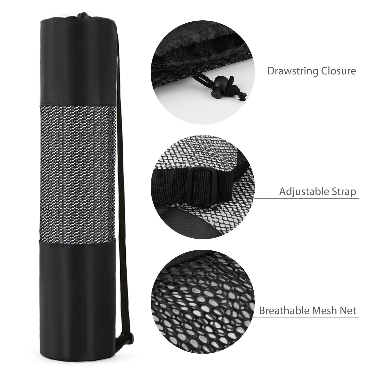 11.8 x 27.5 InchYoga Mat Mesh  - Xin Sports Equipment ulasan dan harga